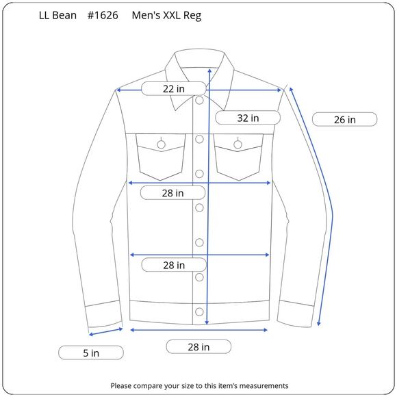 L.L. Bean Brushed Flannel Shirt Men’s XXL Red Blue Tartan Workwear Fall Layer - Picture 12 of 12